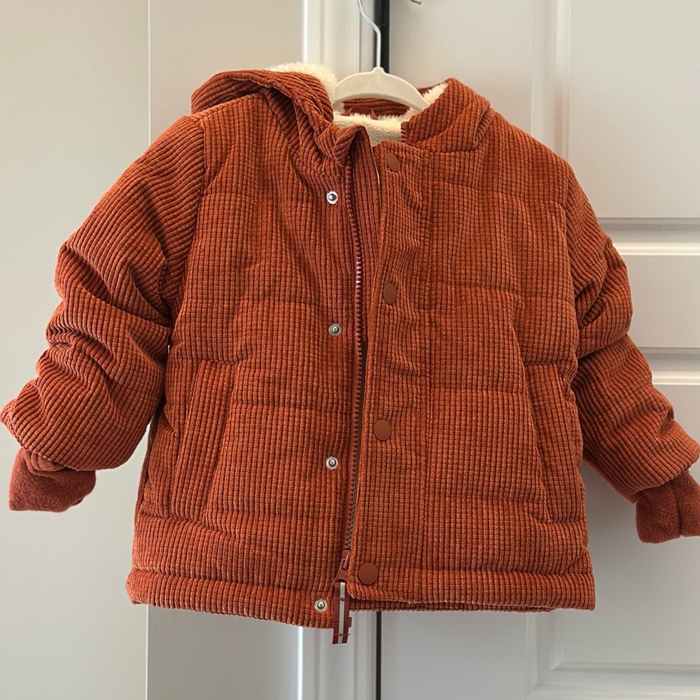 Cat & Jack Rust and Cream Jacket